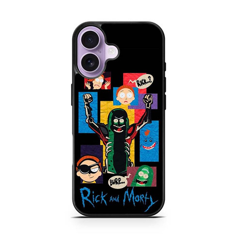 Rick and Morty Chaos Pickle Mode iPhone 17 Case
