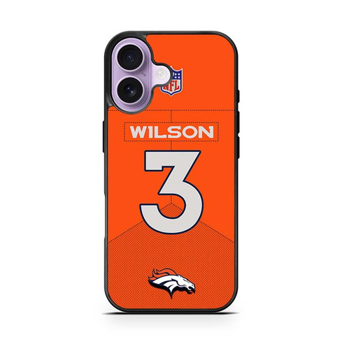Russell Wilson Denver Broncos iPhone 17 Case