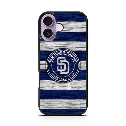 San Diego Padres Wooden Pattern iPhone 17 Case
