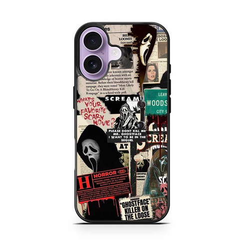 Scream Aesthetic iPhone 17 Case