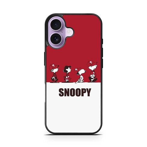 Snoopys Lineup iPhone 17 Case