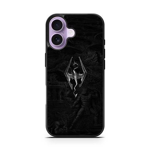 The Elder Scroll V Skyrim Logo iPhone 17 Case
