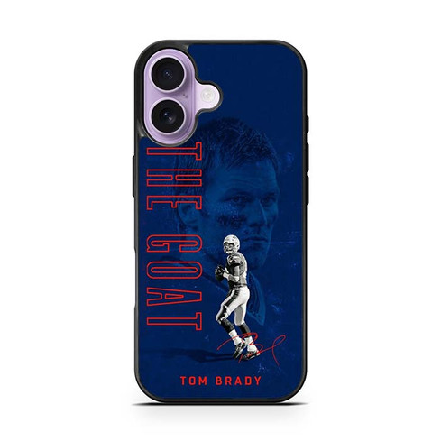 Tom Brady The Goat iPhone 17 Case