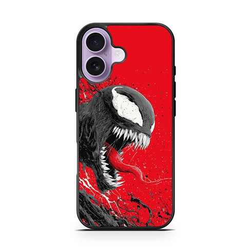 Venom Symbiote In Red iPhone 17 Case