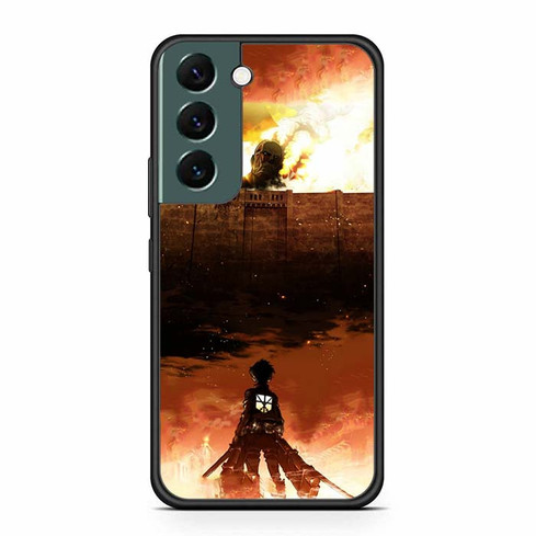Attack on Titan Eren Yeager Samsung Galaxy S22 Case