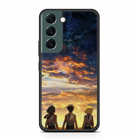 Attack on Titan Trio Samsung Galaxy S22 Case