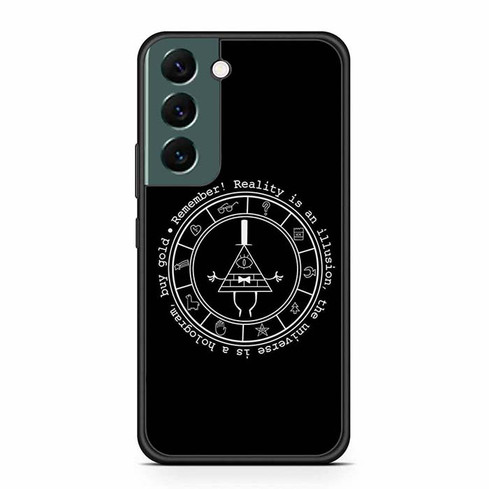 Bill Cipher Gravity Falls Samsung Galaxy S22 Case