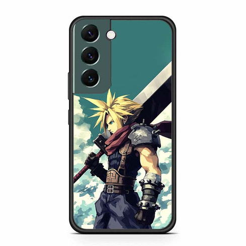 Cloud Strife Final Fantasy VII PS1 Samsung Galaxy S22 Case