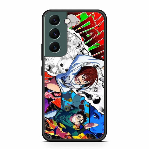 Dandadan Momo Ayase and Okarun Samsung Galaxy S22 Case