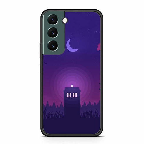 Doctor Who Tardis Night Samsung Galaxy S22 Case