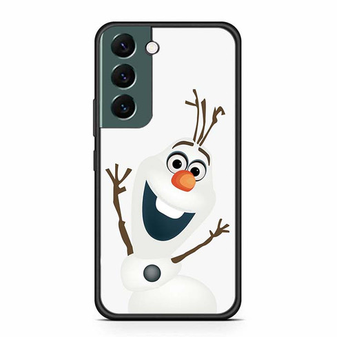 Frozen Olaf Stick Arm Salute Samsung Galaxy S22 Case
