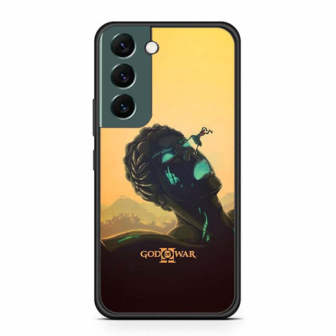 God of War II against the Colossus of Rhodes Samsung Galaxy S22 Case