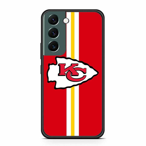 Kansas City Chiefs Red Kingdom Samsung Galaxy S22 Case