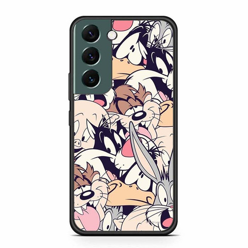 Looney Tunes Bugs abd The Gang Samsung Galaxy S22 Case