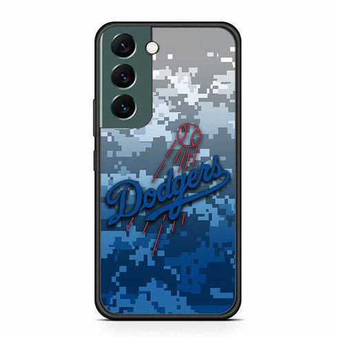 Los Angeles Dodgers Camo Samsung Galaxy S22 Case