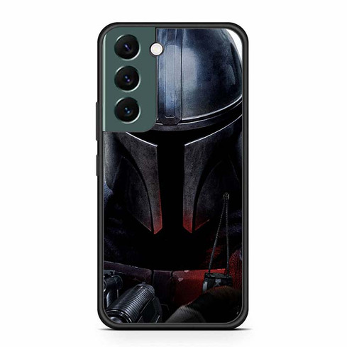 Mandalorian Helmet Star Wars Samsung Galaxy S22 Case