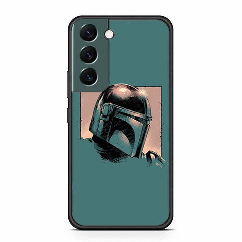 Mandalorian Helmet Samsung Galaxy S22 Case