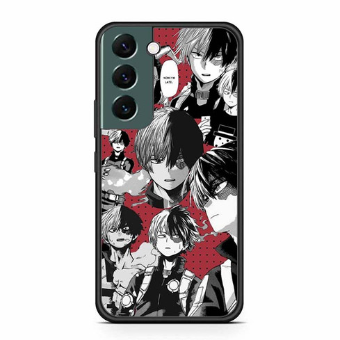 My Hero Academia Todoroki Collages Samsung Galaxy S22 Case