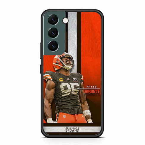 Myles Garrett Cleveland Browns 01 Samsung Galaxy S22 Case