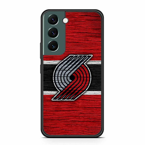 Portland Trail Blazers Wooden Pattern Samsung Galaxy S22 Case