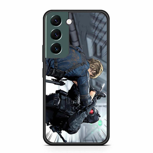 Resident Evil Requiem Leon Vs Hunt Samsung Galaxy S22 Case