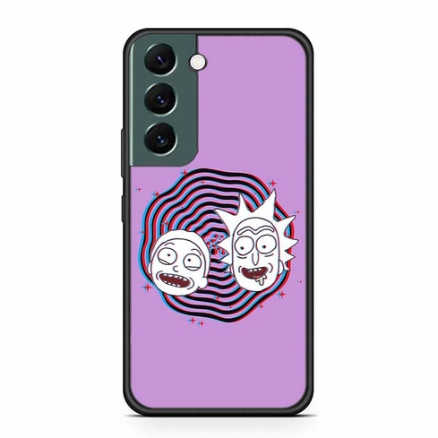Rick and Morty Anaglyph Abyss Samsung Galaxy S22 Case