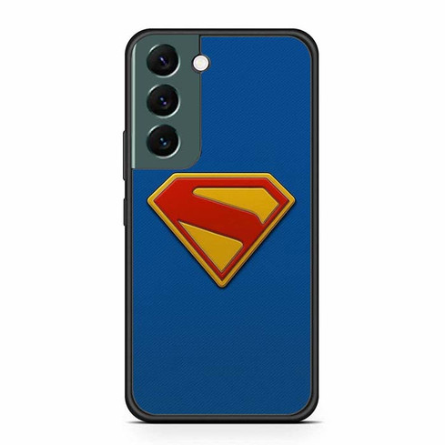 Superman Logo Blue Samsung Galaxy S22 Case