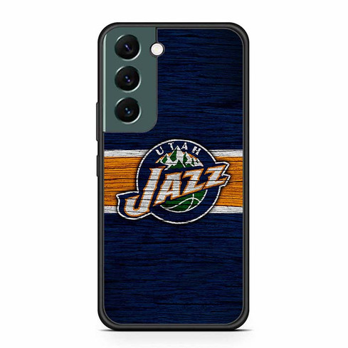 Utah Jazz Wooden Pattern Samsung Galaxy S22 Case