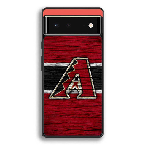 Arizona Diamondbacks Wooden Pattern Google Pixel 6 Case