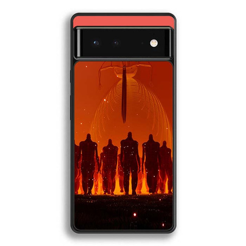 Attack on Titan Rumbling Titan Google Pixel 6 Case