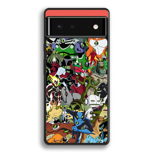 Ben 10 All Aliens Omnitrix Google Pixel 6 Case
