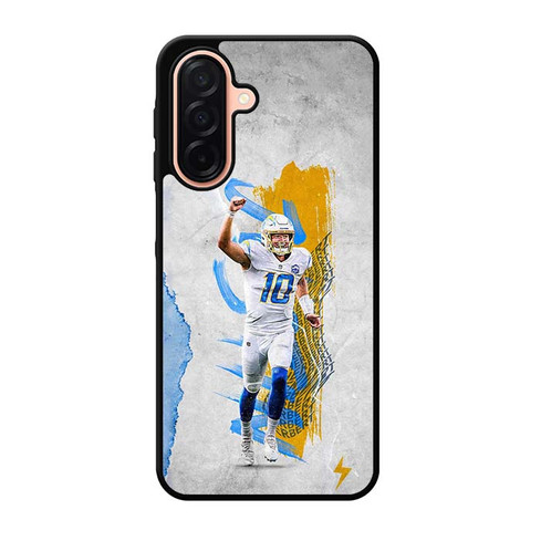 Justin Herbert Los Angeles Chargers Samsung Galaxy A26 5G Case