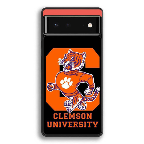 Clemson Tigers University Google Pixel 6 Case