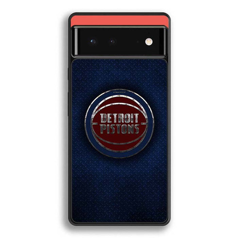 Detroit Pistons Metallic Google Pixel 6 Case