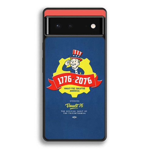 Fault Vault 76 Poster Google Pixel 6 Case