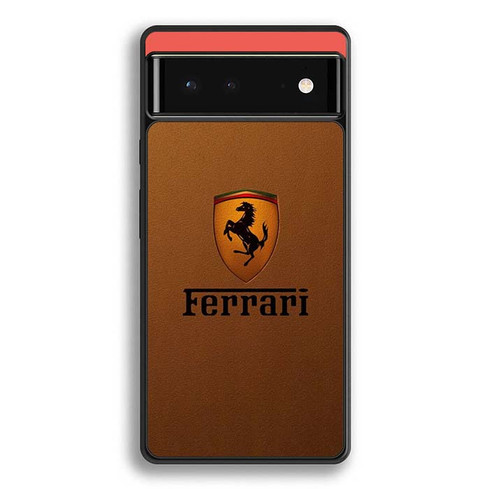 Ferrari Brown Google Pixel 6 Case