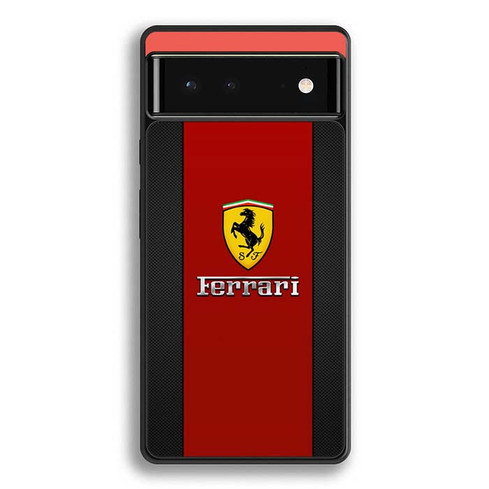 Ferrari Logo Scuderia Google Pixel 6 Case