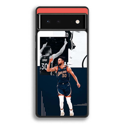 Golden State Warriors Stephen Curry Google Pixel 6 Case
