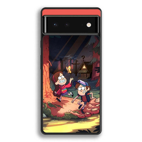 Gravity Falls Dipper and Mabel Google Pixel 6 Case