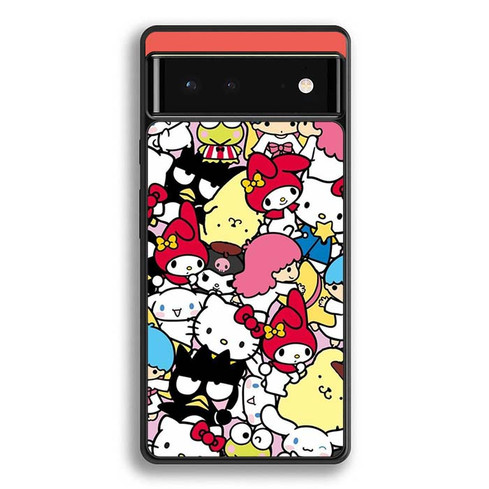 Hello Kitty and Friends collage Google Pixel 6 Case