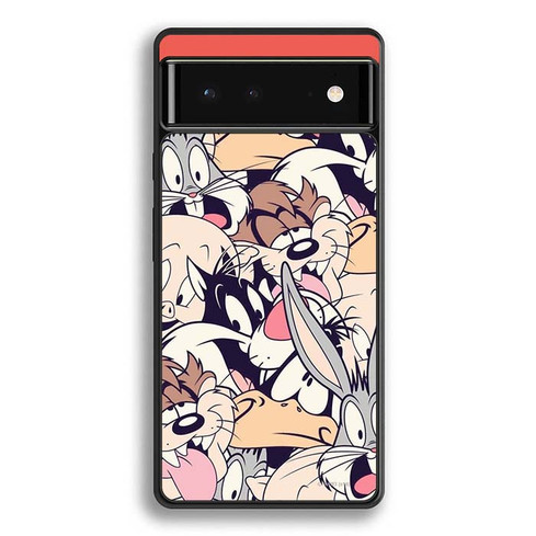Looney Tunes Bugs abd The Gang Google Pixel 6 Case