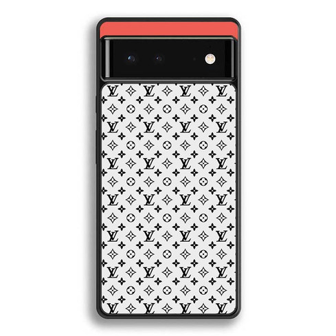 Louis Vuitton White Pattern Google Pixel 6 Case