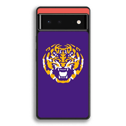 LSU Tiger Face Google Pixel 6 Case