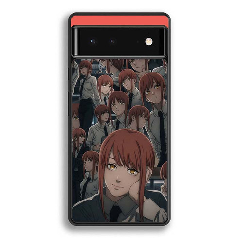 Makima Control Devil Collages Google Pixel 6 Case