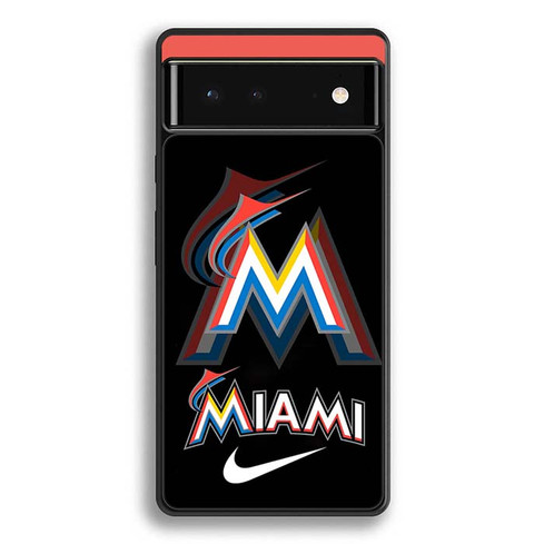 Miami Marlins 02 Google Pixel 6 Case