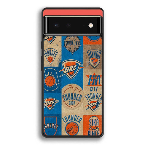 Oklahoma City Thunder Retro Google Pixel 6 Case