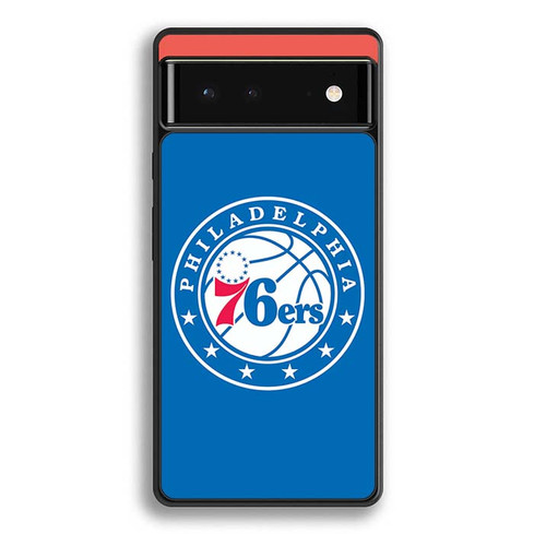 Philadelphia 76ers in Blue Google Pixel 6 Case