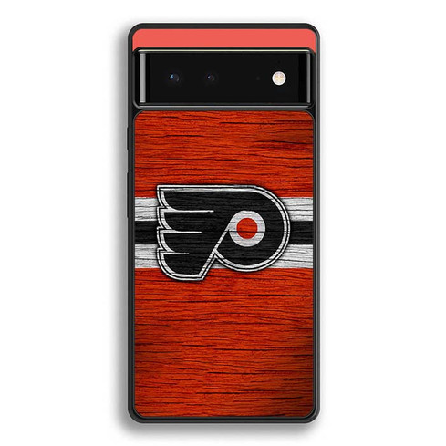 Philadelphia Flyers Wooden Pattern Google Pixel 6 Case