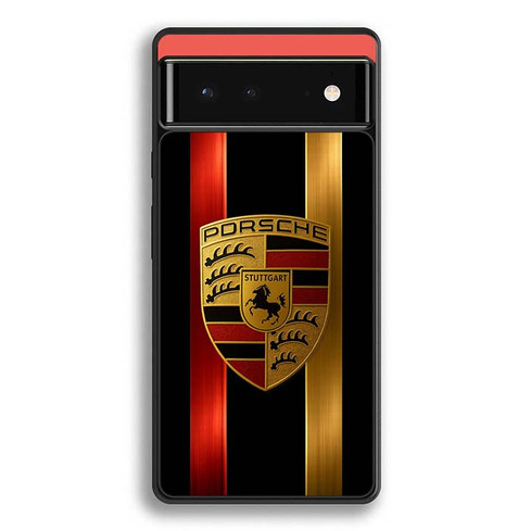 Porsche Golden Red Google Pixel 6 Case