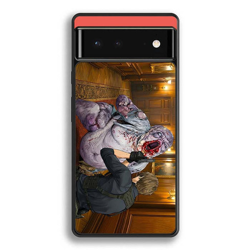Resident Evil Requiem Leon Vs Baby Zombie Google Pixel 6 Case